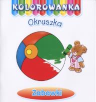 Okładka książki Kolorowanka Okruszka - Zabawki