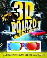 Okładka książki Książka z nalepkami - 3D pojazdy