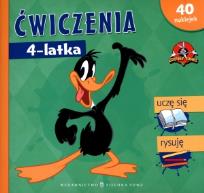 Okładka książki Looney Tunes. Ćwiczenia 4-latka