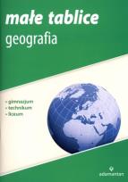 Okładka książki Małe tablice geografia w.2012 ADAMANTAN