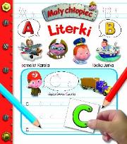 Okładka książki Mały chłopiec - Literki