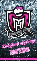Okładka książki Monster High. Zabójczo stylowy notes