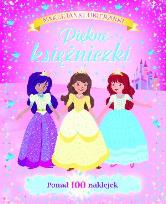 Okładka książki Najklejanki-ubieranki. Piękne księżniczki