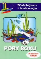 Okładka książki Naklejam i koloruję - Pory roku