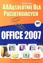 Okładka książki Office 2007 Aaabsolutnie dla początkujących