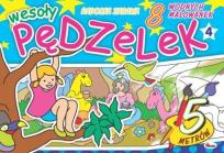 Okładka książki Pędzelek wesoły - Radosna zabawa