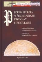 Okładka książki Polska i Europa w średniowieczu Przemiany strukturalne
