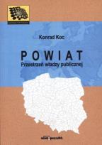 Okładka książki Powiat Przestrzeń władzy publicznej