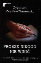 Okładka książki Proszę nikogo nie winić LTW