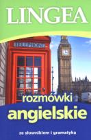 Okładka książki Rozmówki angielskie ze słownikiem i gramatyką