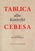 Okładka książki Tablica albo Konterfekt Cebesa