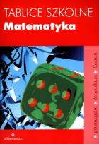 Okładka książki TABLICE SZKOLNE MATEMATYKA 2011 CZERWONE-ADAMANTAN
