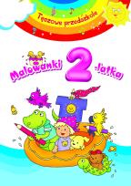 Okładka książki Tęczowe przedszkole - Malowanki 2-latka