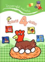 Okładka książki Uniwersytet malucha. Cyferki 4-latka