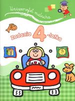 Okładka książki Uniwersytet malucha. Zadania 4-latka