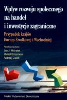 Okładka książki Wpływ rozwoju społecznego na handel i inwestycje..