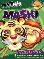 Okładka książki Wytnij maski - Zwierzęta