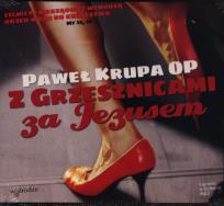 Okładka książki Z grzesznicami za Jezusem. Książka audio CD MP3 - Audiobook