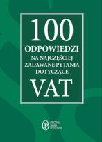 Okładka książki 100 odpowiedzi na najczęściej zadawane pytania dotyczące VAT