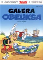 Okładka książki Asteriks. Album 30 Galera Obeliksa