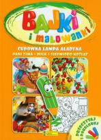 Okładka książki Bajki i malowanki - Cudowna Lampa Aladyna