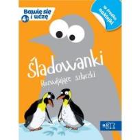 Okładka książki Bawię sie i uczę. Czterolatek Śladowanki