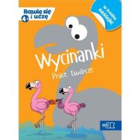 Okładka książki Bawię się i uczę. Czterolatek Wycinanki pr. tw.