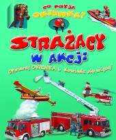 Okładka książki Co kryją okienka? Strażacy w akcji