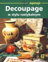Okładka książki Decoupage w stylu rustykalnym RM