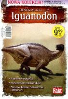 Okładka książki Dinozaury T12 Iguanodon. Książka + figurka