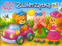 Okładka książki Dla malucha. Zwierzątka