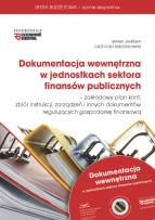 Okładka książki Dokumentacja wewnętrzna w jednostkach sektora finansów publicznych