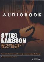 Okładka książki Dziewczyna, która igrała z ogniem. Książka audio CD MP3 - Audiobook