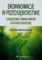 Okładka książki Ekoinnowacje w przedsiębiorstwie