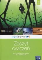 Okładka książki English Explorer New 4 GIM Ćwiczenia. Język angielski (2015)