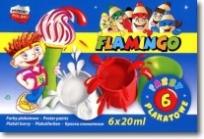 Opakowanie Farby plakatowe flamingo - 6 kolorów