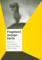 Okładka książki Fragment mojego życia