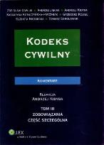 Okładka książki Kodeks cywilny Komentarz t.3