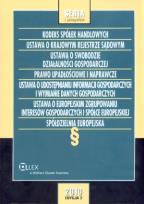 Okładka książki Kodeks spółek handlowych Ustawa o Krajowym Rejestrze Sądowym Ustawa o swobodzie działalności gospodarczej