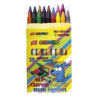 Opakowanie Kredki świecowe 18 kolorów