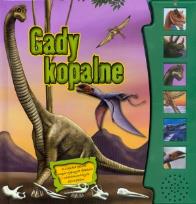 Okładka książki Książeczka dźwiękowa - Gady kopalne