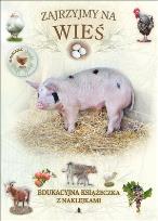 Okładka książki Książeczka edukacyjna. Zajrzyjmy na wieś
