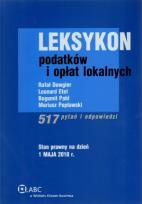 Okładka książki Leksykon podatków i opłat lokalnych