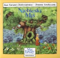 Okładka książki Miś Fantazy - Niebieski Miś