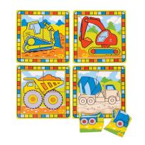 Opakowanie Moje Pierwsze Puzzle - Na Budowie