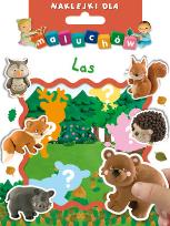 Okładka książki Naklejki dla maluchów. Las (koperta)