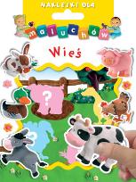 Okładka książki Naklejki dla maluchów. Wieś (koperta)