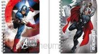 Opakowanie Notes spiralny A6 Avengers (10szt) DERFORM
