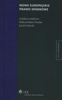 Okładka książki Nowe europejskie prawo spadkowe
