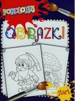 Okładka książki Obrazki. Pokoloruj